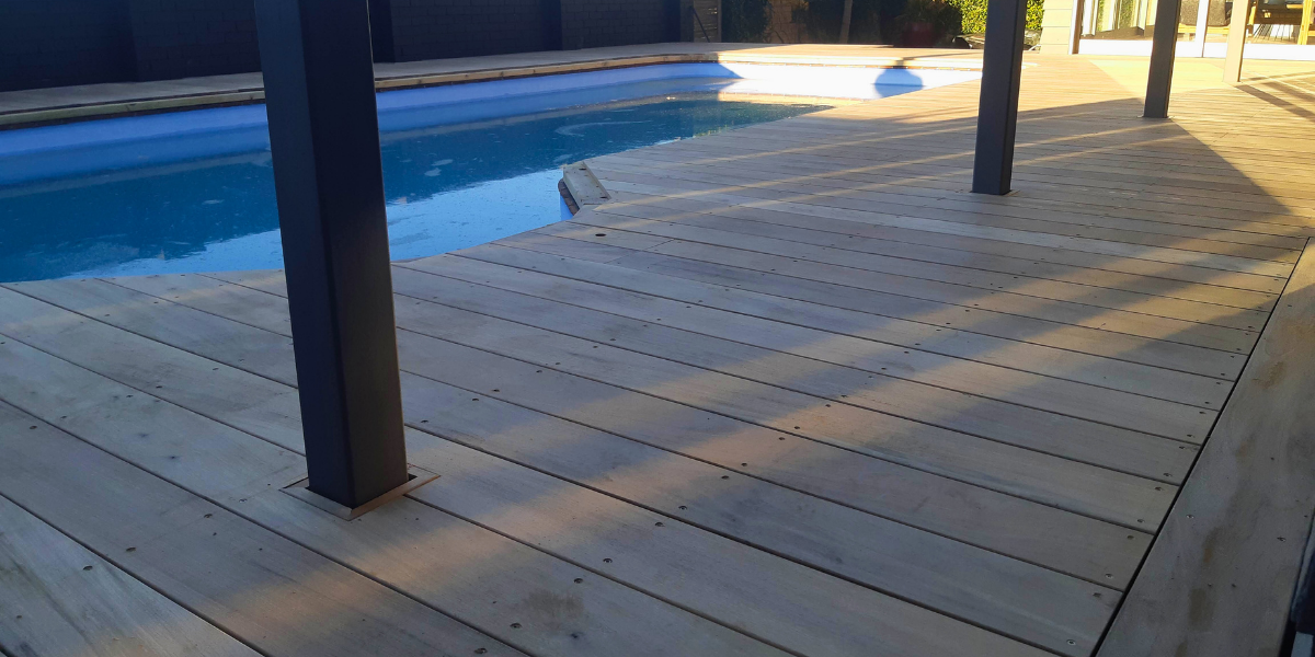 Range of decking material options for Sunshine Coast homes including hardwood and composite boards